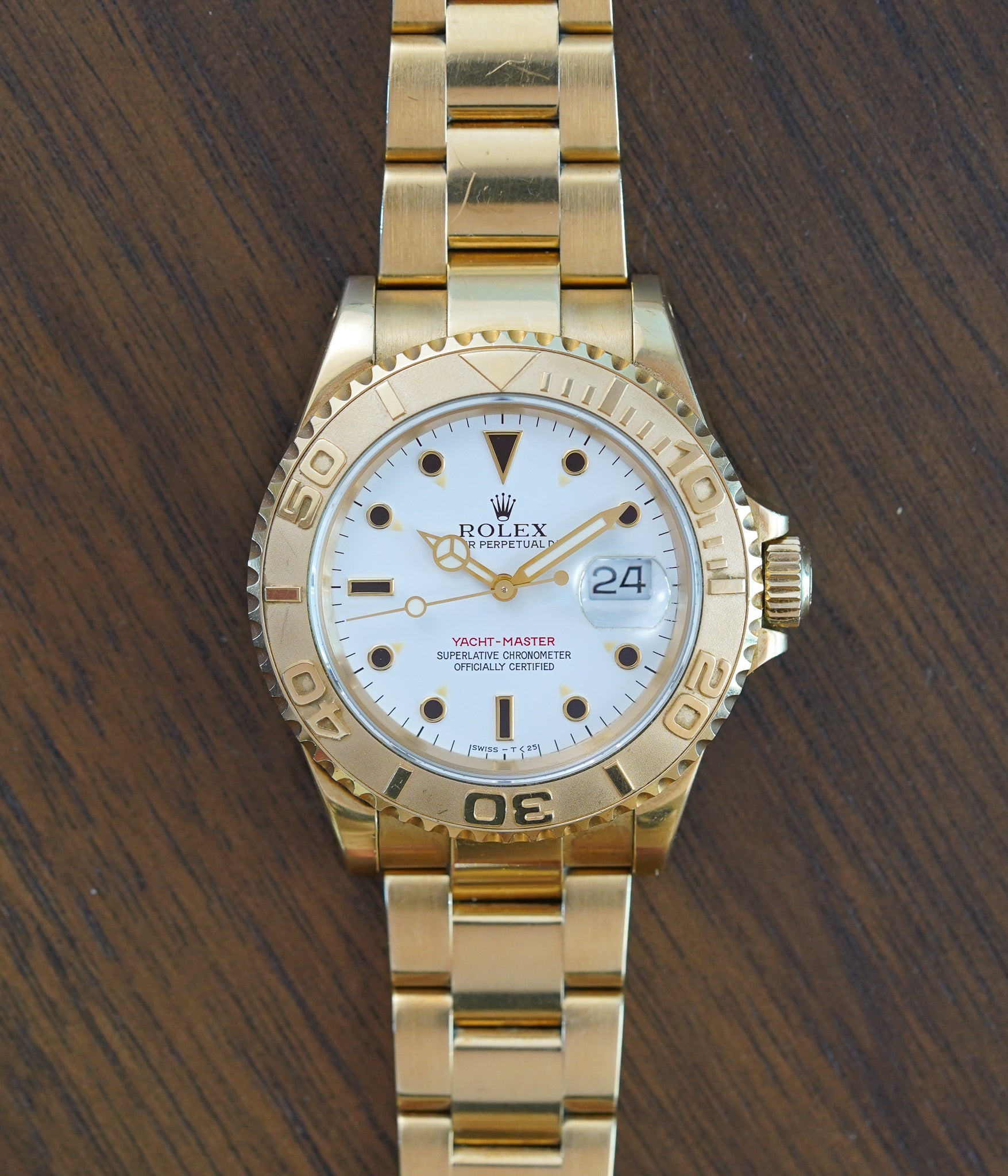 1993 Rolex Yacht-Master "MK1" 16628 White Dial