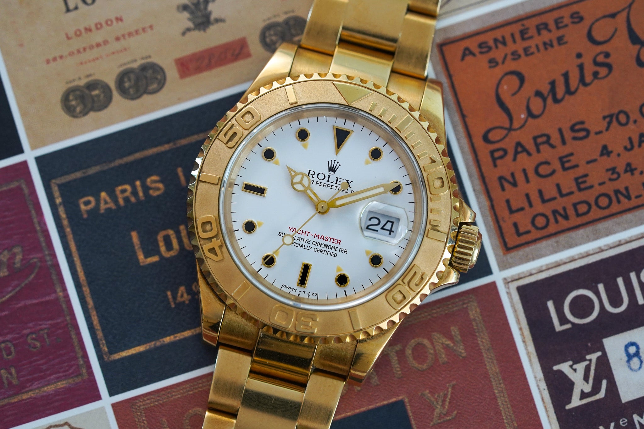 1993 Rolex Yacht-Master "MK1" 16628 White Dial