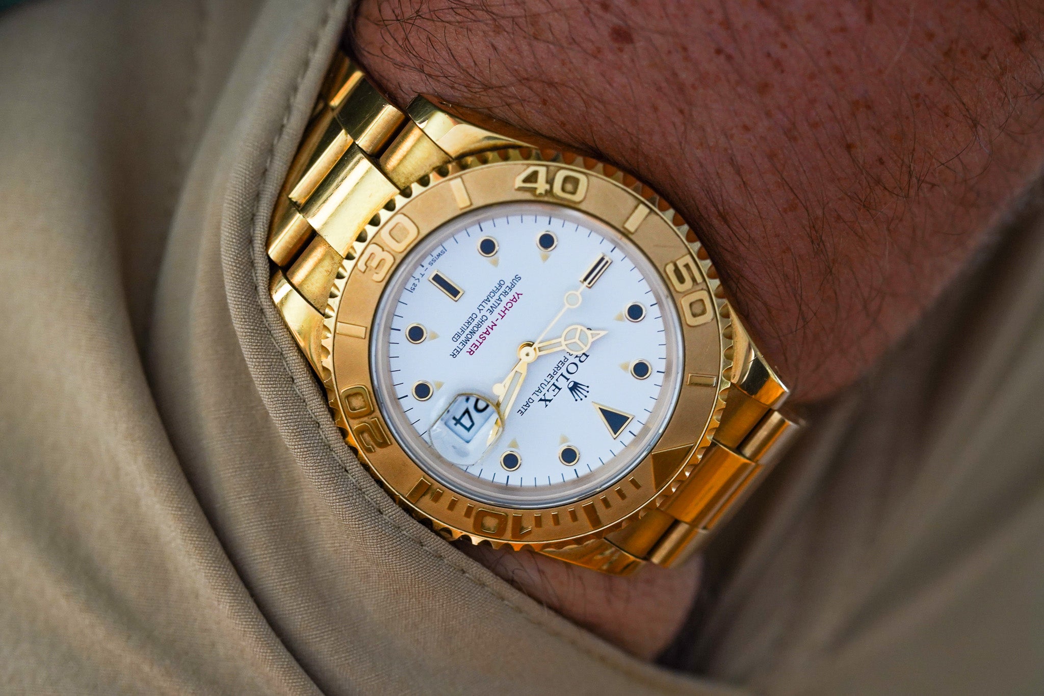 1993 Rolex Yacht-Master "MK1" 16628 White Dial
