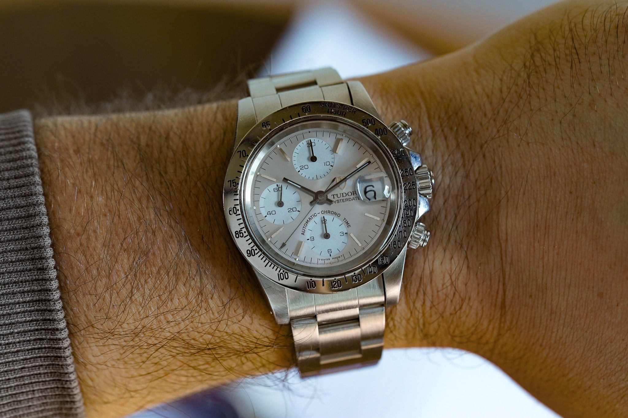 1993 Tudor 79180 "Big Block" Chronograph "Albino"