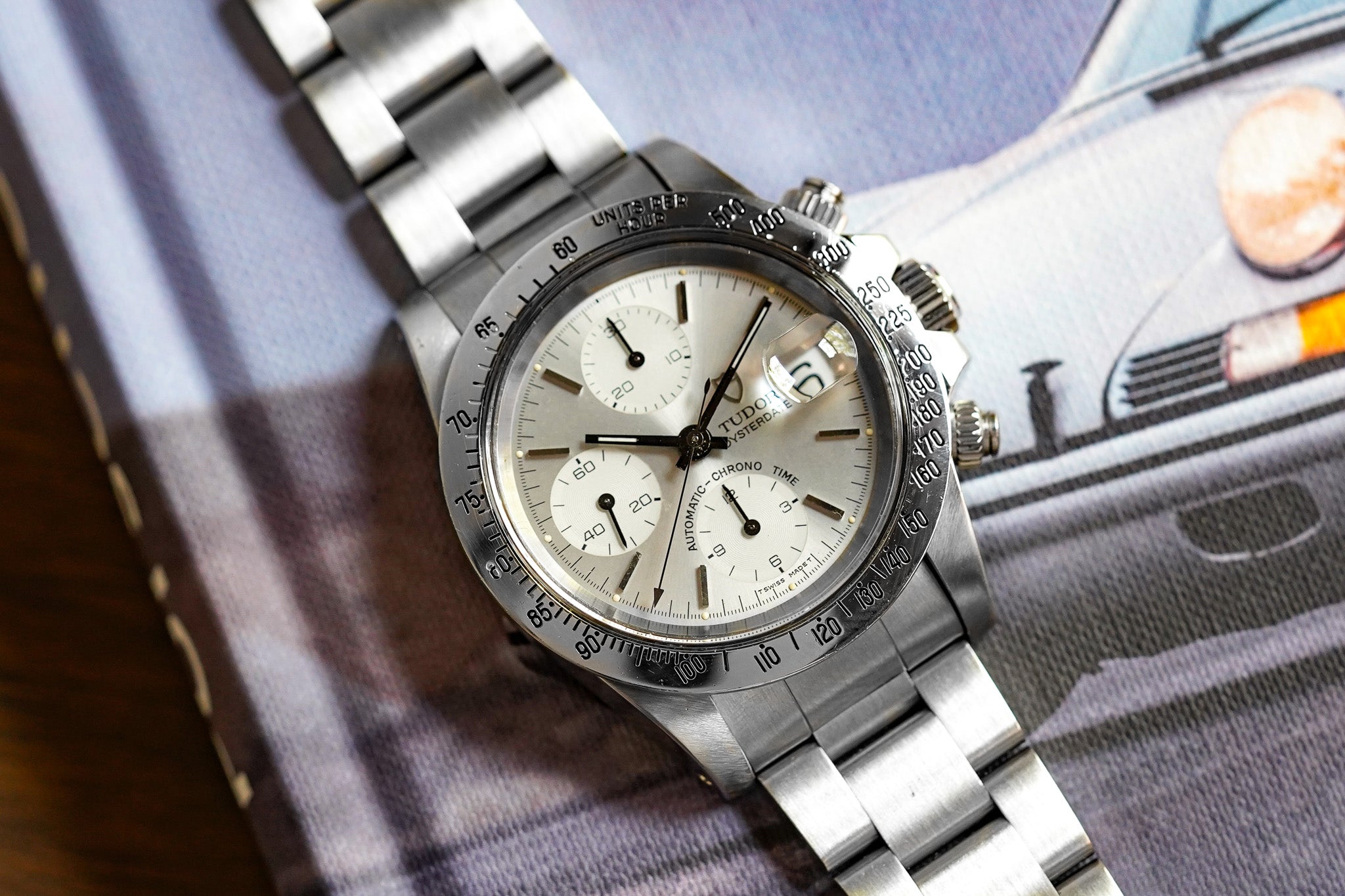 1993 Tudor 79180 "Big Block" Chronograph "Albino"