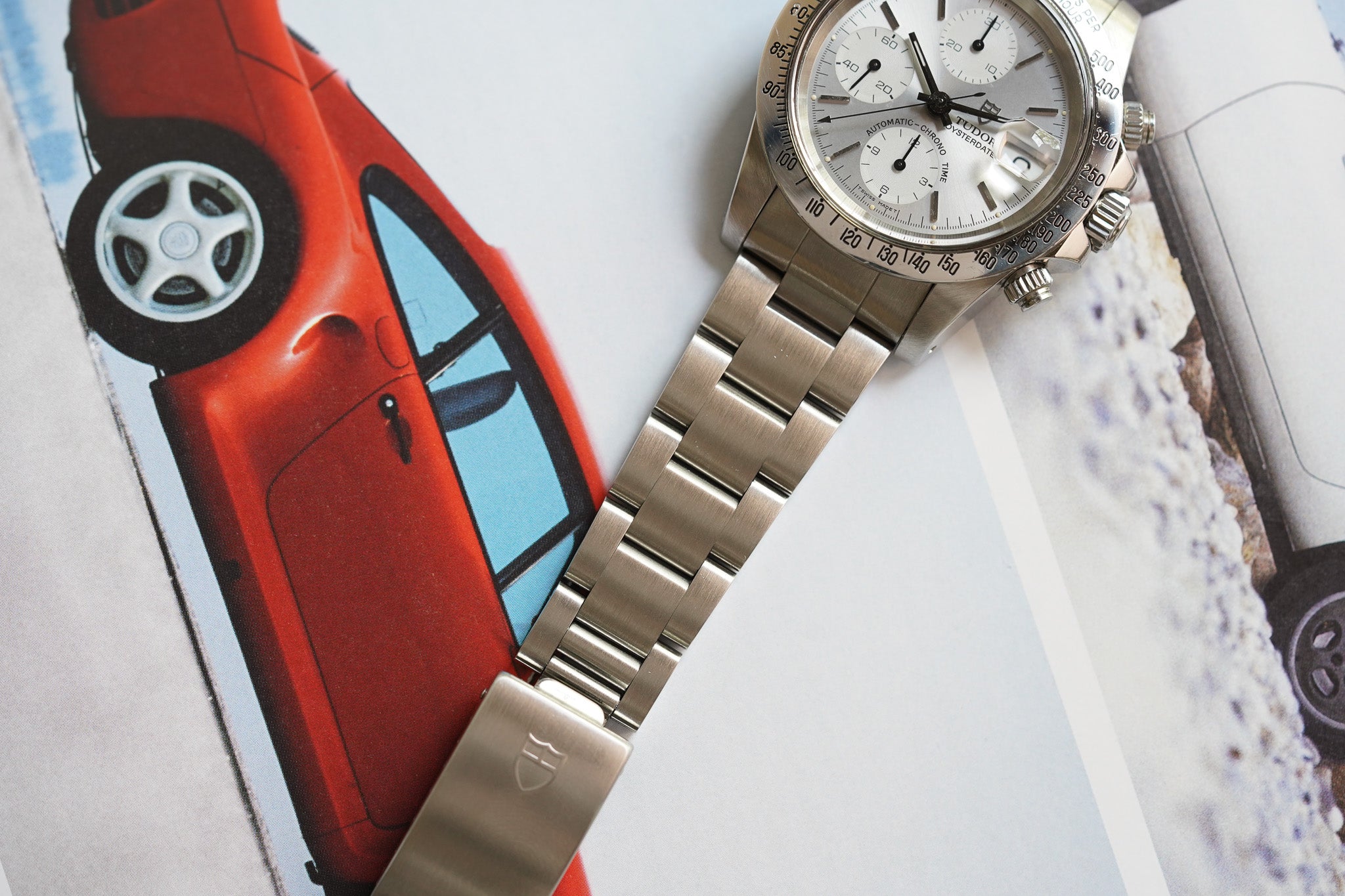 1993 Tudor 79180 "Big Block" Chronograph "Albino"