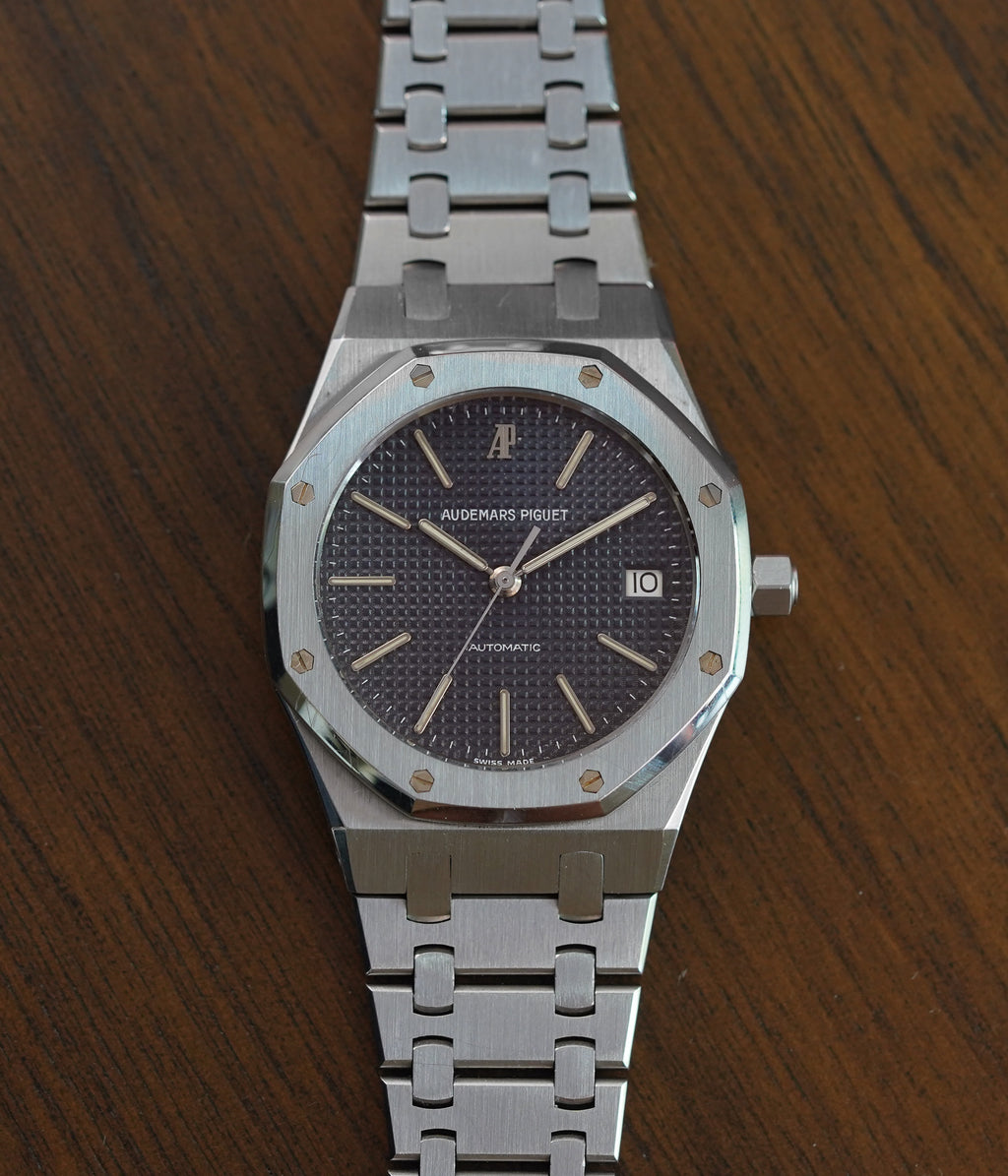 1992 Audemars Piguet 14700ST Blue Dial "Mini Jumbo"