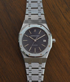 1992 Audemars Piguet 14700ST Blue Dial "Mini Jumbo"