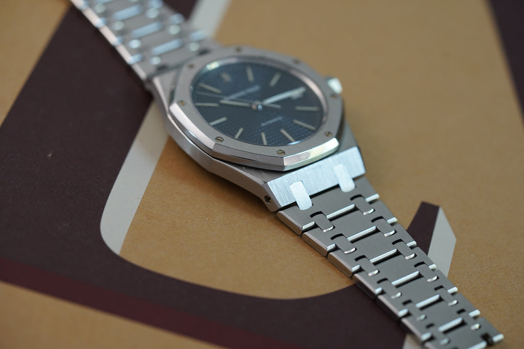1992 Audemars Piguet 14700ST Blue Dial "Mini Jumbo"