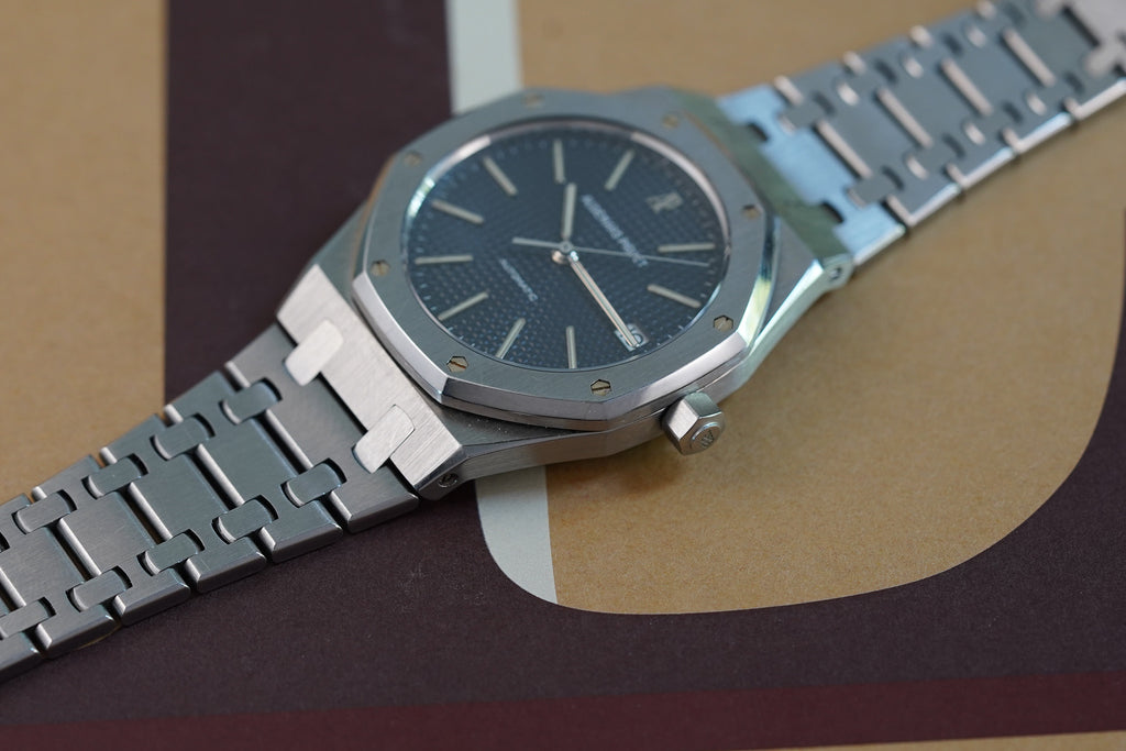 1992 Audemars Piguet 14700ST Blue Dial "Mini Jumbo"