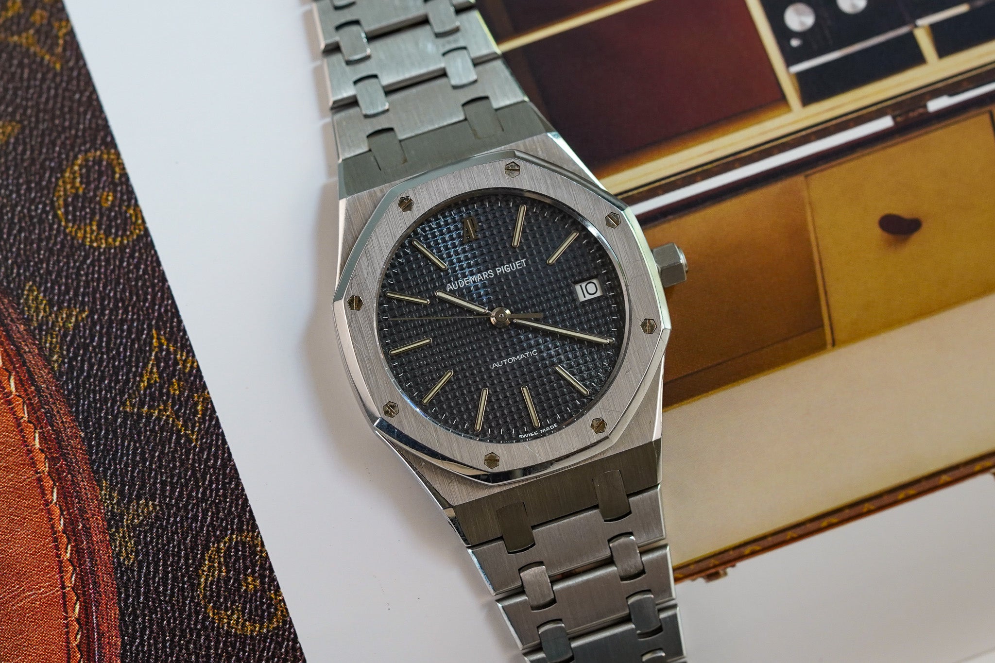 1992 Audemars Piguet 14700ST Blue Dial 
