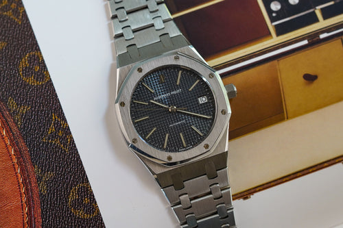 1992 Audemars Piguet 14700ST Blue Dial "Mini Jumbo"