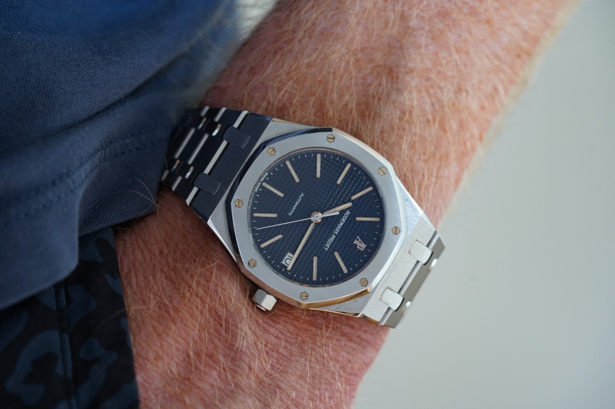 1992 Audemars Piguet 14700ST Blue Dial 