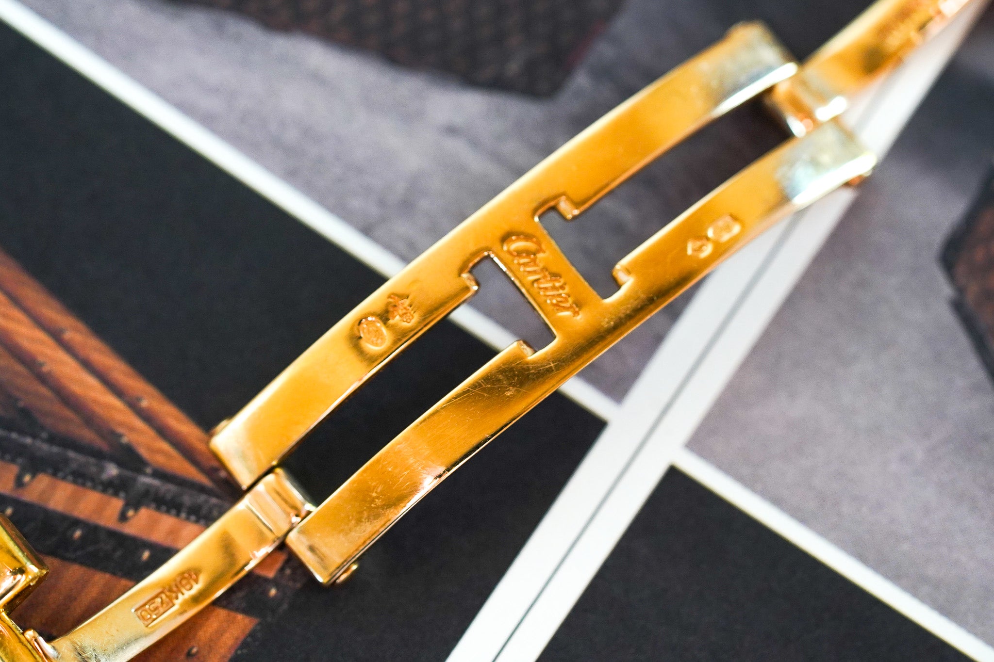 Cartier Pasha Diver Chronograph 18k Yellow Gold W30140D1 2111