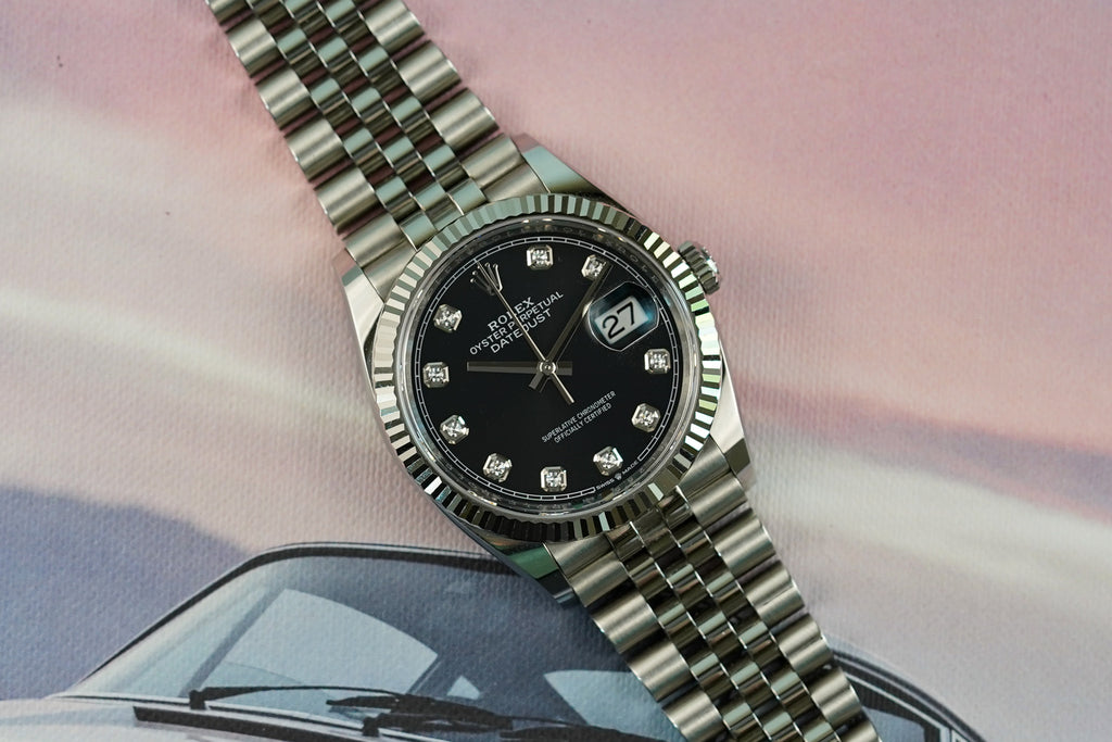 Rolex Datejust 126234 Black Diamond Dial