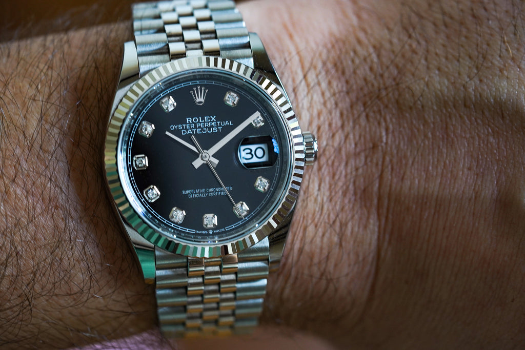 Rolex Datejust 126234 Black Diamond Dial
