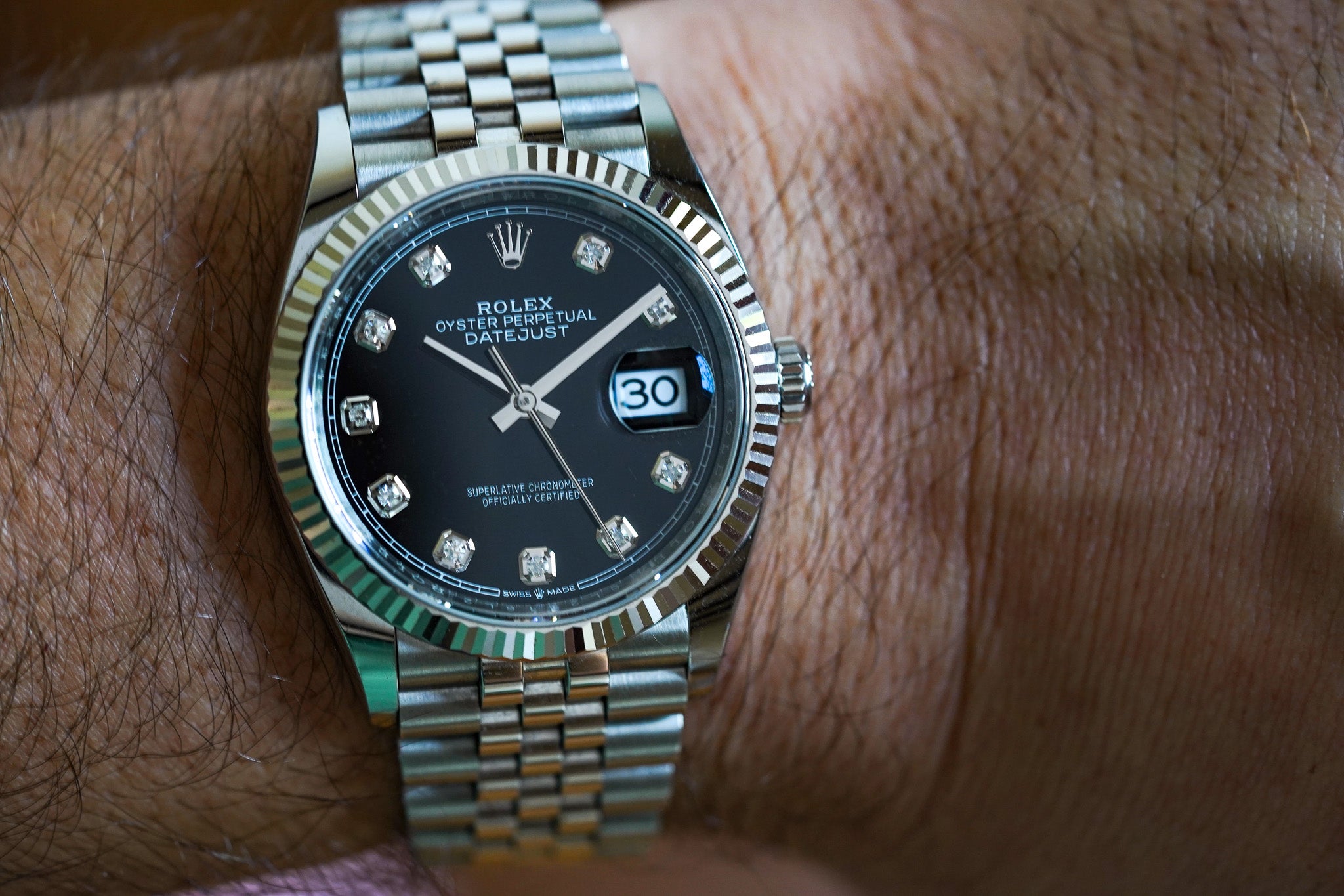 Rolex Datejust 126234 Black Diamond Dial