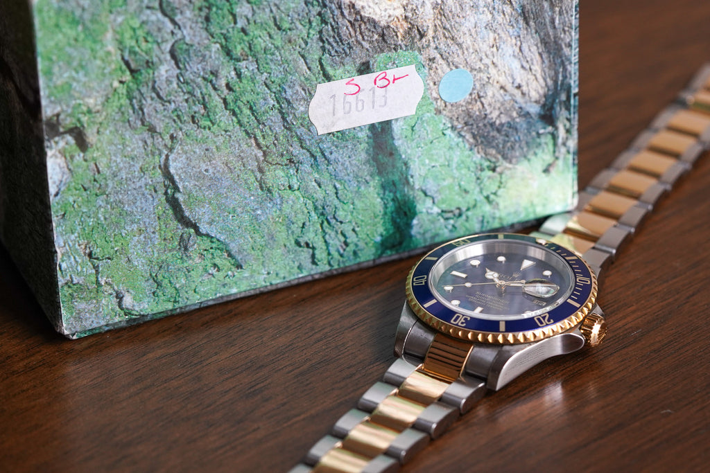 2003 Rolex Two Tone Submariner Reference 16613 "Bluesy"