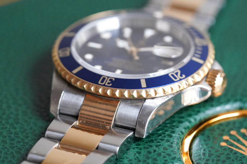 2003 Rolex Two Tone Submariner Reference 16613 "Bluesy"