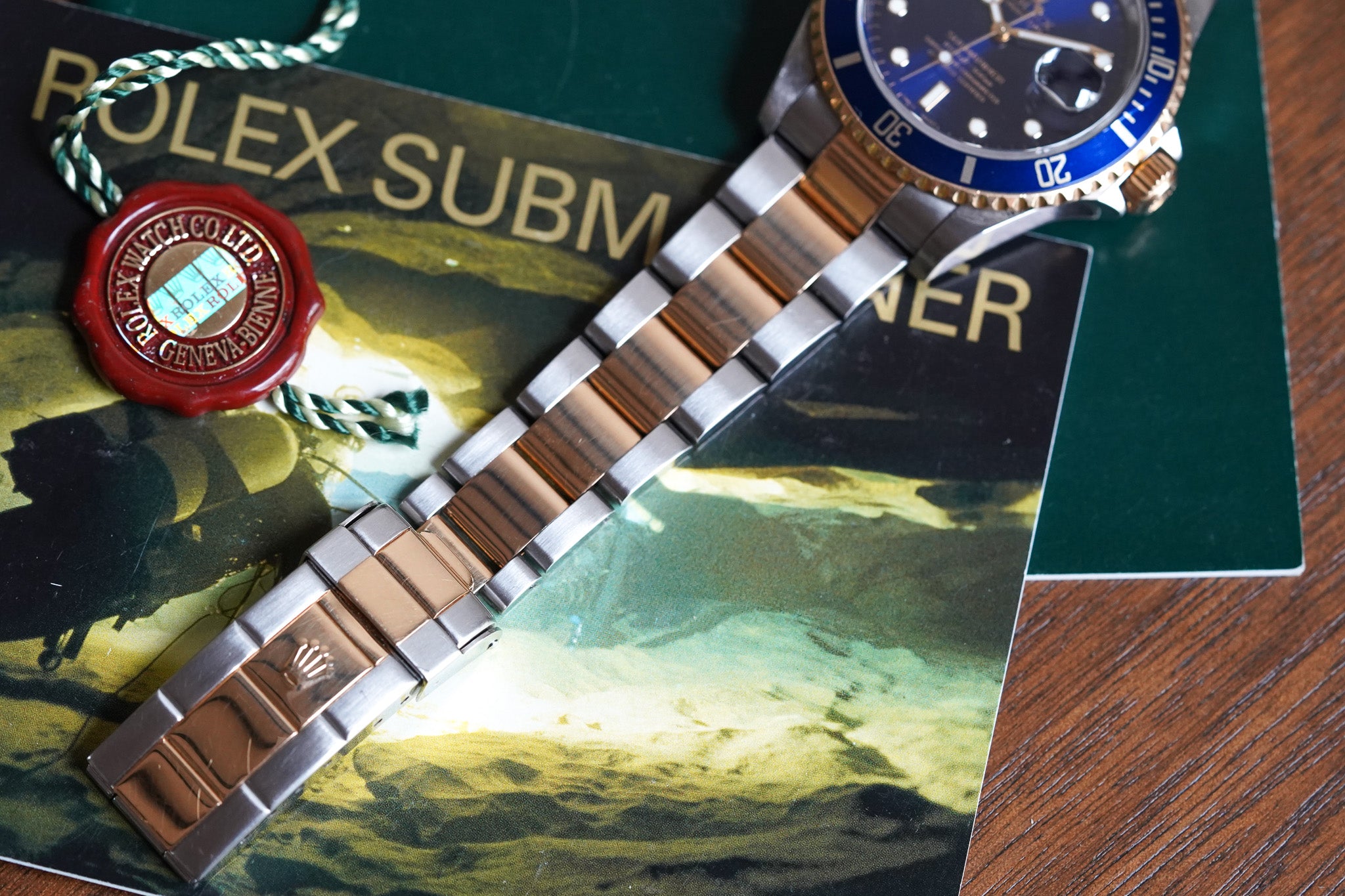 2003 Rolex Two Tone Submariner Reference 16613 
