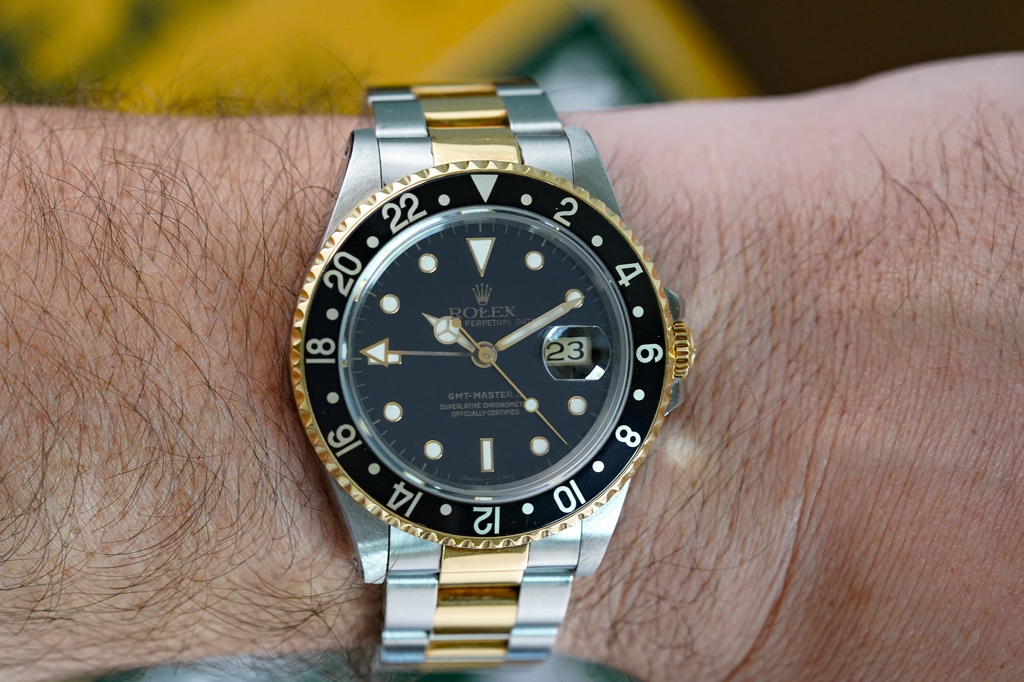1990 Rolex GMT 16713 Two Tone