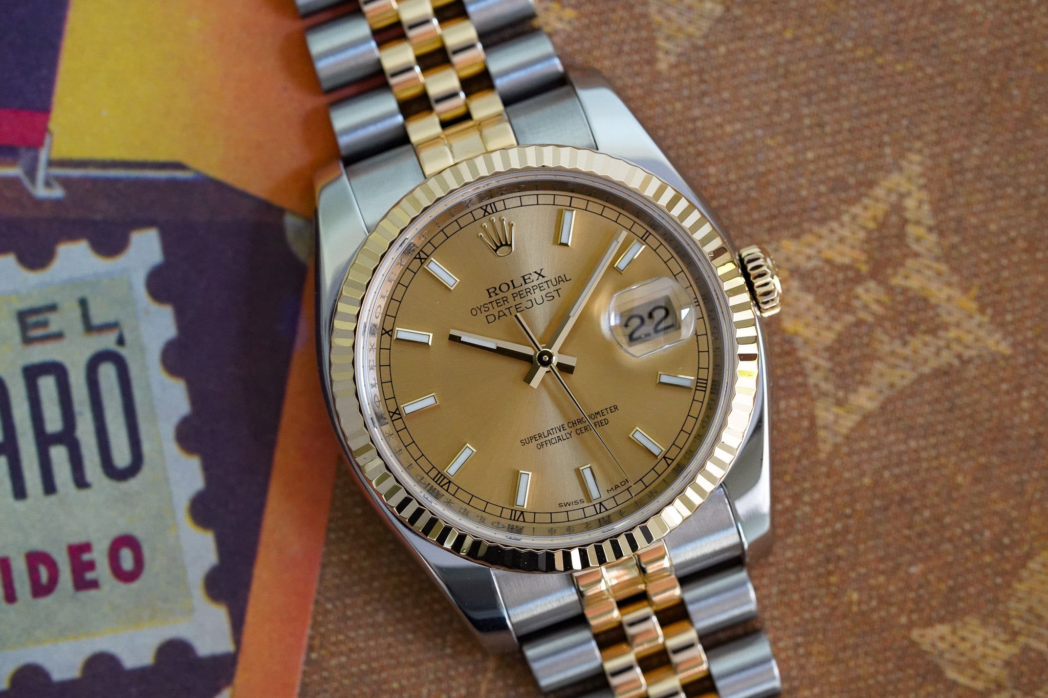 2007/2008 Rolex Datejust 116233 Two Tone