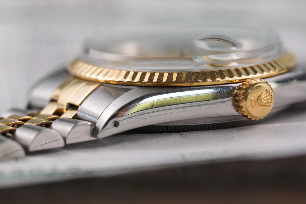 1986 Rolex Datejust 16013 Two Tone "Tiffany Stamped Dial"