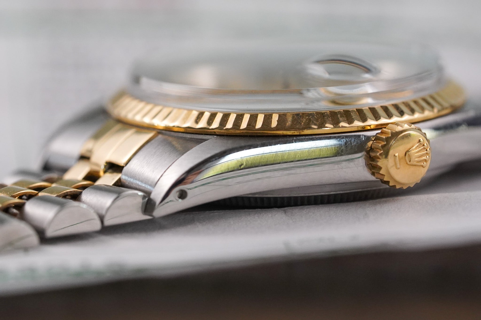 1986 Rolex Datejust 16013 Two Tone "Tiffany Stamped Dial"