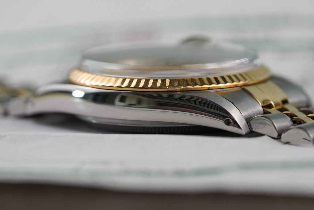 1986 Rolex Datejust 16013 Two Tone "Tiffany Stamped Dial"