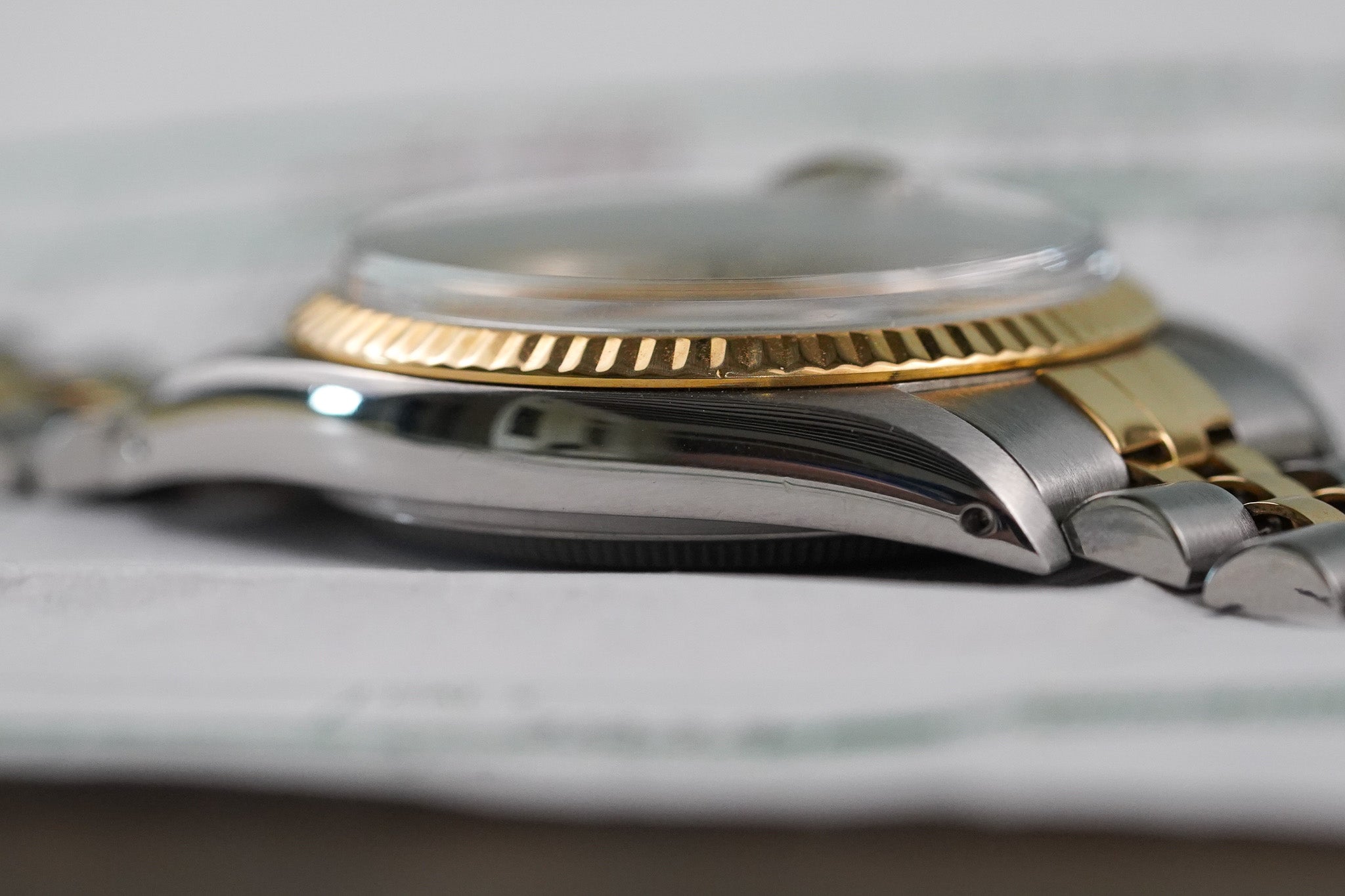 1986 Rolex Datejust 16013 Two Tone "Tiffany Stamped Dial"