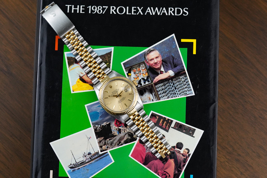1986 Rolex Datejust 16013 Two Tone "Tiffany Stamped Dial"