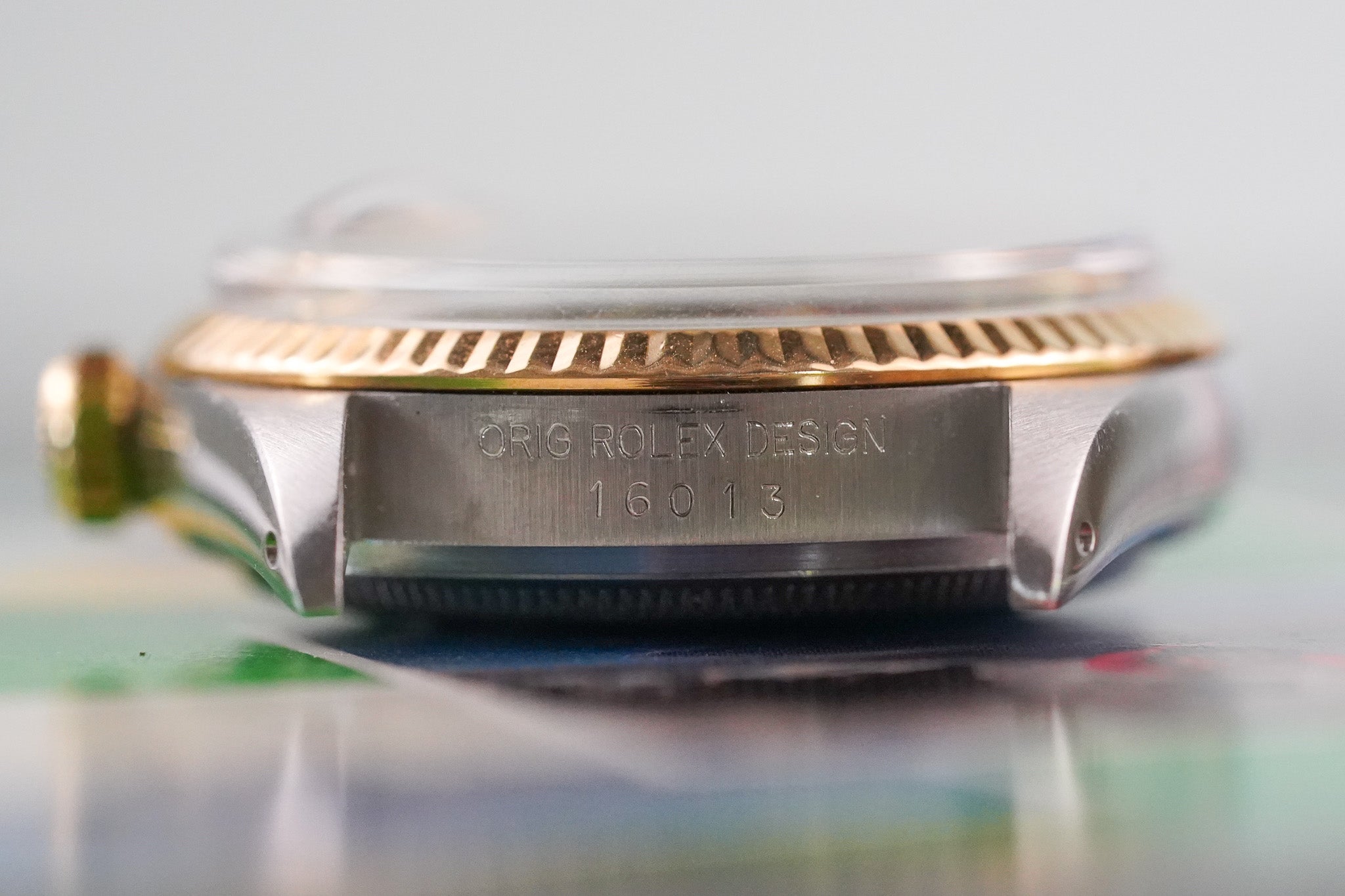 1986 Rolex Datejust 16013 Two Tone "Tiffany Stamped Dial"