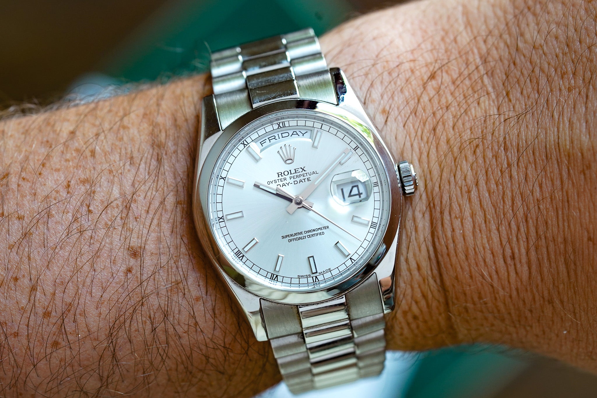 Rolex Day-Date Platinum 118206