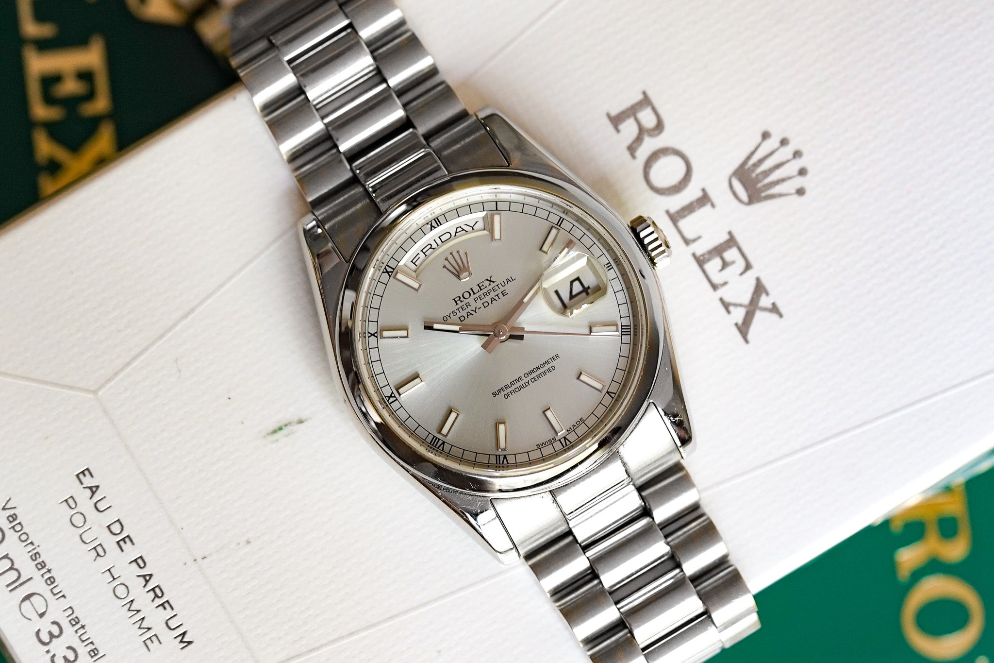 Rolex Day-Date Platinum 118206