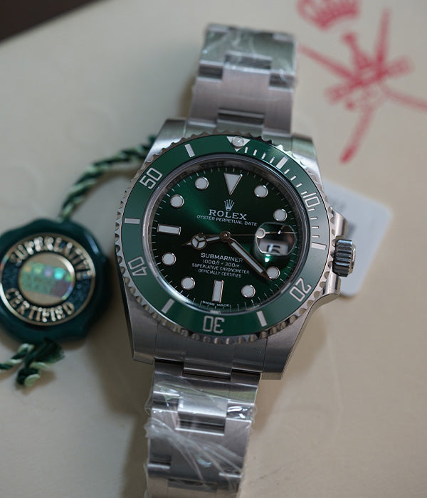 Rolex Submariner 116610LV Hulk "Khanjar Oman"